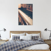 Mooi Piandesign Canvas Afdruk (Insitu (Slaapkamer))