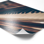 Mooi Piandesign Foto Afdruk (Hoek)