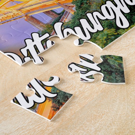 Mooi Pittsburgh, Pennsylvania Legpuzzel (Zijkant)