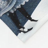 Mooi Polair Beer en sneeuwfeier Fleece Deken (Hoek)