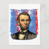 Mooi portret van Abraham Lincoln Briefkaart (Voorkant)