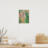 Mooi portret voor een vrouw met fantasy Art Poster (Keuken)