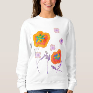 Mooi Posies Abstracte Kunst om te Dragen Trui