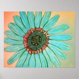 Mooi Poster met handketting