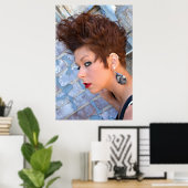 Mooi Poster met korte haartjes (Thuiskantoor)