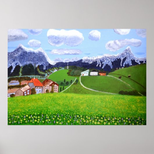 Mooi poster Noorwegen (Voorkant)