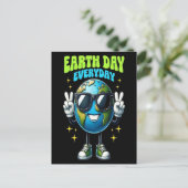 Mooi poster op Earth Day 2026 Briefkaart (Staand voorkant)