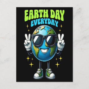 Mooi poster op Earth Day 2026 Briefkaart