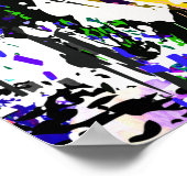 Mooi Poster Tiger | Colorful Tiger Poster (Hoek)