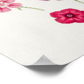 Mooi  Poster van Botanische Illustratie (Hoek)