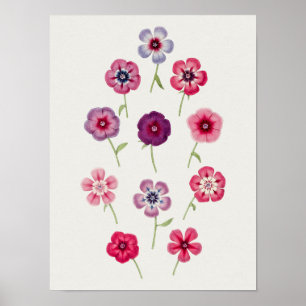 Mooi  Poster van Botanische Illustratie