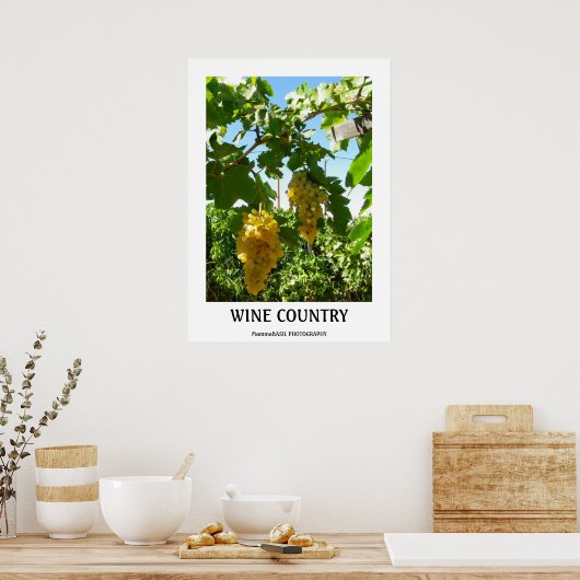 Mooi Poster van Wijnland! (Keuken)