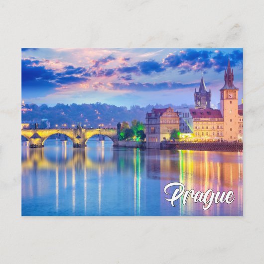 Mooi Praag, Tsjechië Briefkaart (Voorkant)