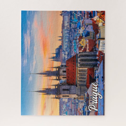Mooi Praag, Tsjechië Legpuzzel (Verticaal)