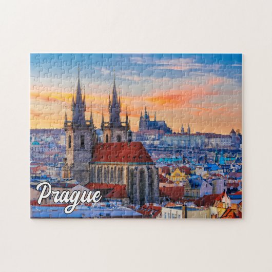 Mooi Praag, Tsjechië Legpuzzel (Horizontaal)