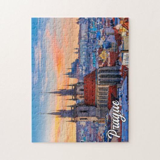Mooi Praag, Tsjechië Legpuzzel (Verticaal)