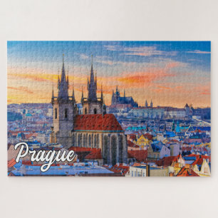 Mooi Praag, Tsjechië Legpuzzel