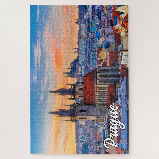 Mooi Praag, Tsjechië Legpuzzel (Verticaal)