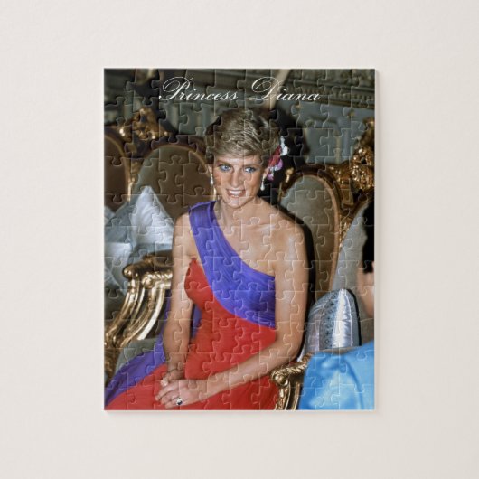 Mooi! Princess Diana Thailand 1988 Legpuzzel (Verticaal)