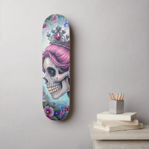 Mooi Princesse Schedel Skateboard
