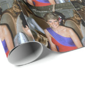 Mooi! Prinses Diana Thailand 1988 Cadeaupapier (Rol Hoek)