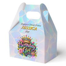 Mooi Prinses Verjaardag 4.5"b x 2.75"l x 5.5"h