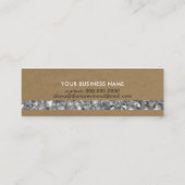 Mooi professioneel visitekaartje + edelstenen stre (Achterkant)