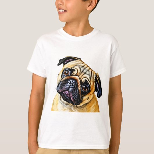 MOOI PUG SHIRT (Voorkant)