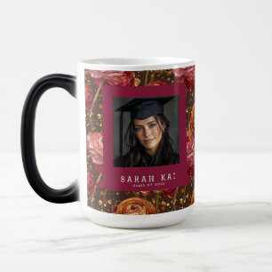 Mooi Ranunculus-patroon Meisjes Afstudeercadeau Magische Mok