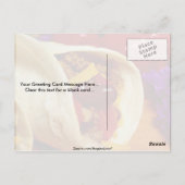 Mooi recept van Burrito voor liefhebbers van voeds Briefkaart (Achterkant)