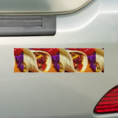 Mooi recept van Burrito voor liefhebbers van voeds Bumpersticker (Op auto)