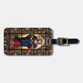 Mooi Religieus heilig hart van Maagd Mary Bagagelabel (Voorkant horizontaal)