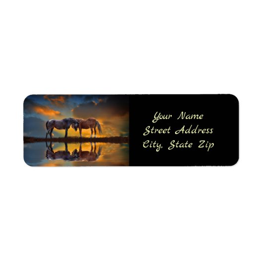 Mooi retouradres etiket (Voorkant)