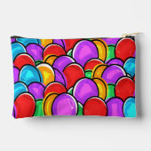 Mooi Retro Golfpatroon Pop Art Aangepaste Monogram Etui (Achterkant)