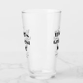 Mooi Retro Werelds Beste Papa Glas (Links)