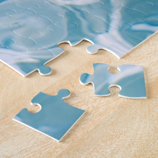 Mooi rimpelwater legpuzzel (Zijkant)