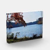 Mooi Riverside Uitzicht Fotoblokken (Links)