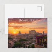 Mooi Rome Italië Briefkaart (Voorkant / Achterkant)