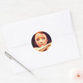 mooi~ ronde sticker (Envelop)