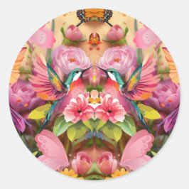 mooi ronde sticker