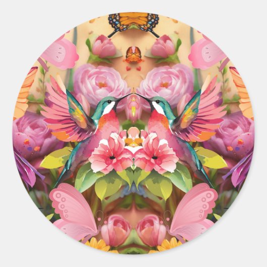 mooi ronde sticker (Voorkant)