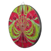Mooi rood geel ontwerp. Inspiratie vector co Dartbord (Voorkant Rechts)