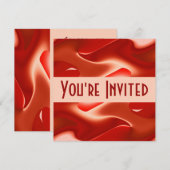 mooi rood kaart (Voorkant / Achterkant)