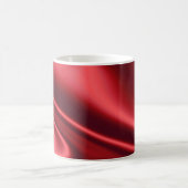 Mooi rood satin koffiemok (Center)