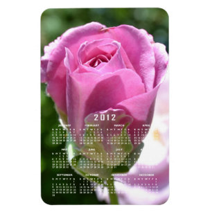 Mooi Roos Bud Calendar Magnet Magneet