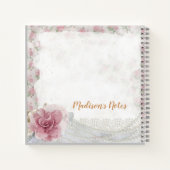 Mooi Roos Design Notitieboek voor foto's en meer (Achterkant)