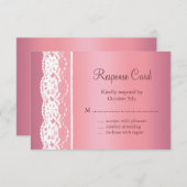 Mooi Roos Gold RSVP (Voorkant / Achterkant)