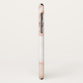 Mooi Roos Gold Sparkle-marmer-patroon Case-Mate iPhone Case (Achterkant/links)