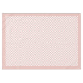 Mooi Roos Goud Geplaagd Tafelkleed Item (Voorkant (Horizontaal))