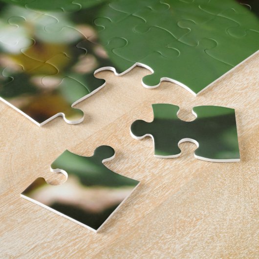 Mooi Roos Jigzaag Puzzle Legpuzzel (Zijkant)